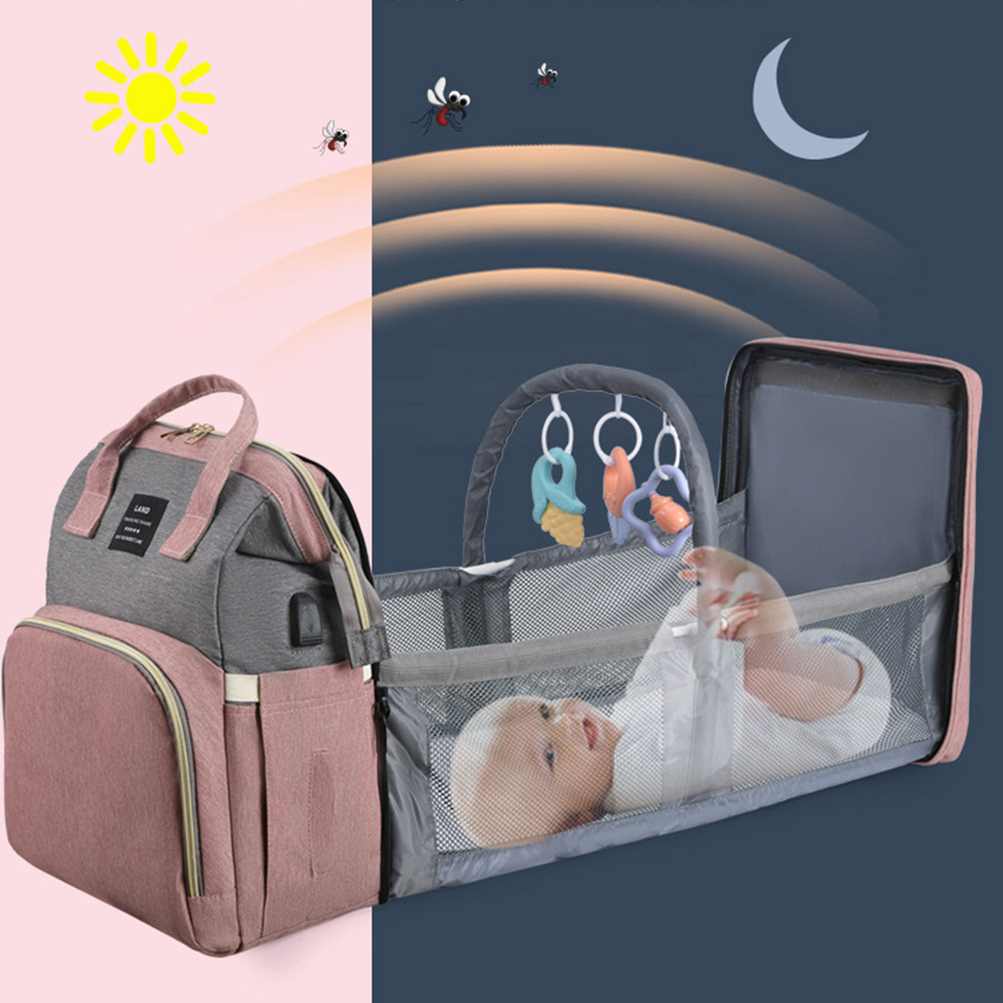 BabyCare - sac polyvalent idéal pour les parents