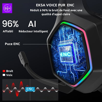 EKSA E1000- Casque Gamer