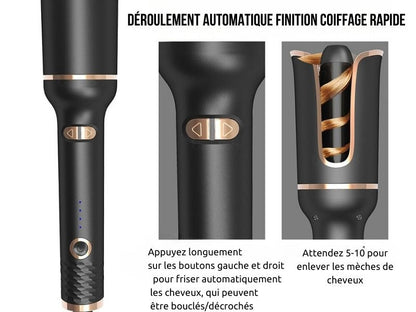 SpinCurl - Fer à friser à rotation automatique