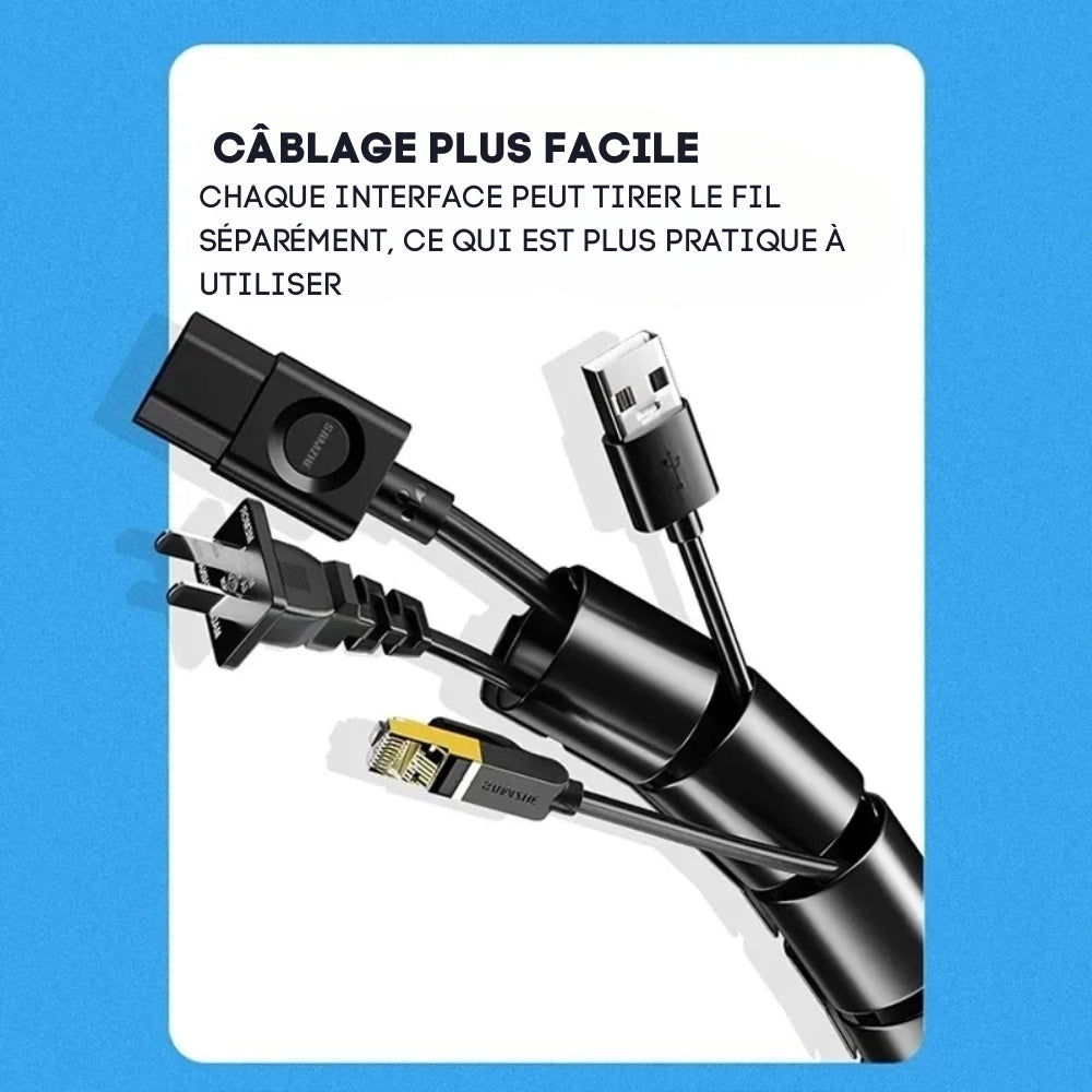 FlexCable: cacher vos câbles!