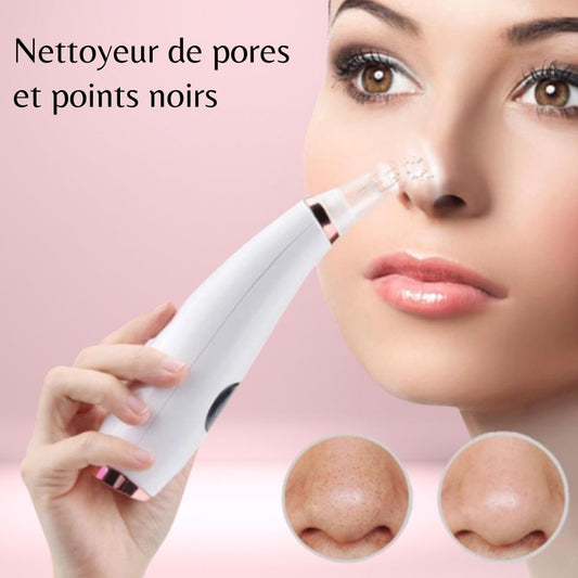 Nettoyeur et aspirateur de pores et points noirs