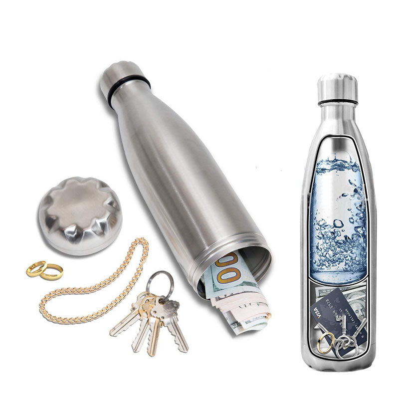 Bouteille thermos inox avec espace Secret