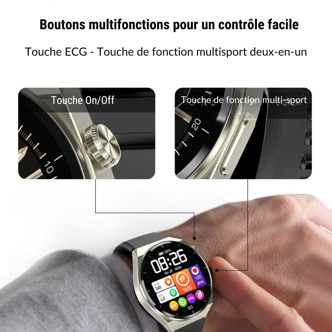 Mel HarmonieFit - Montre intelligente unisexe