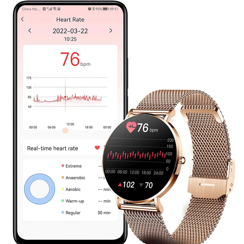 ActivWatch - La Montre Connectée Élégante pour homme et femme