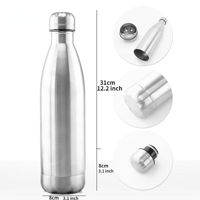 Bouteille thermos inox avec espace Secret