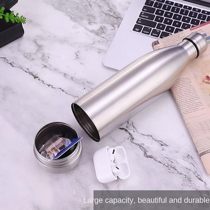 Bouteille thermos inox avec espace Secret