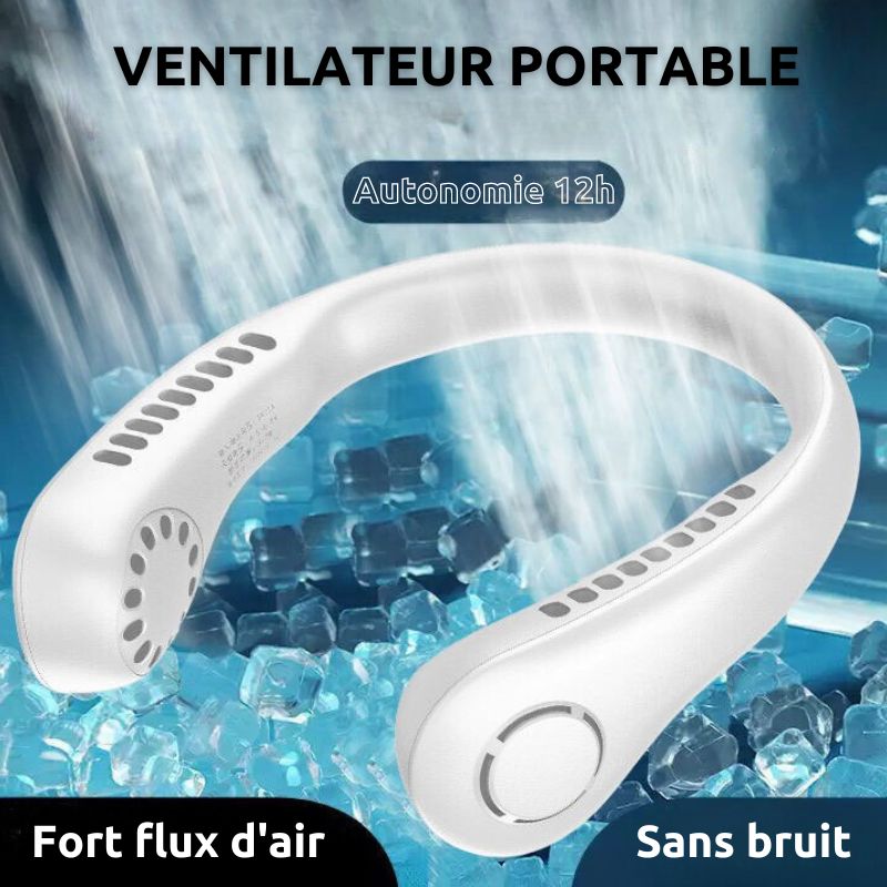 AirBreeze NeckCool - Ventilateur de cou portable