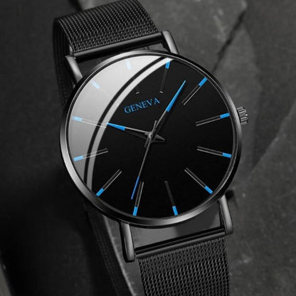 Geneva - Montre et bracelet pour homme