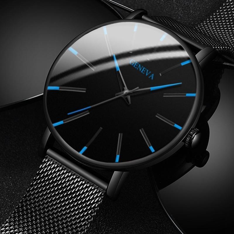 Geneva - Montre et bracelet pour homme