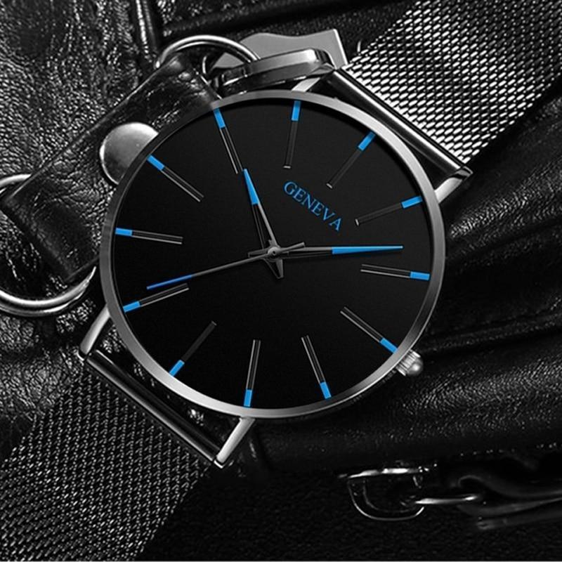 Geneva - Montre et bracelet pour homme